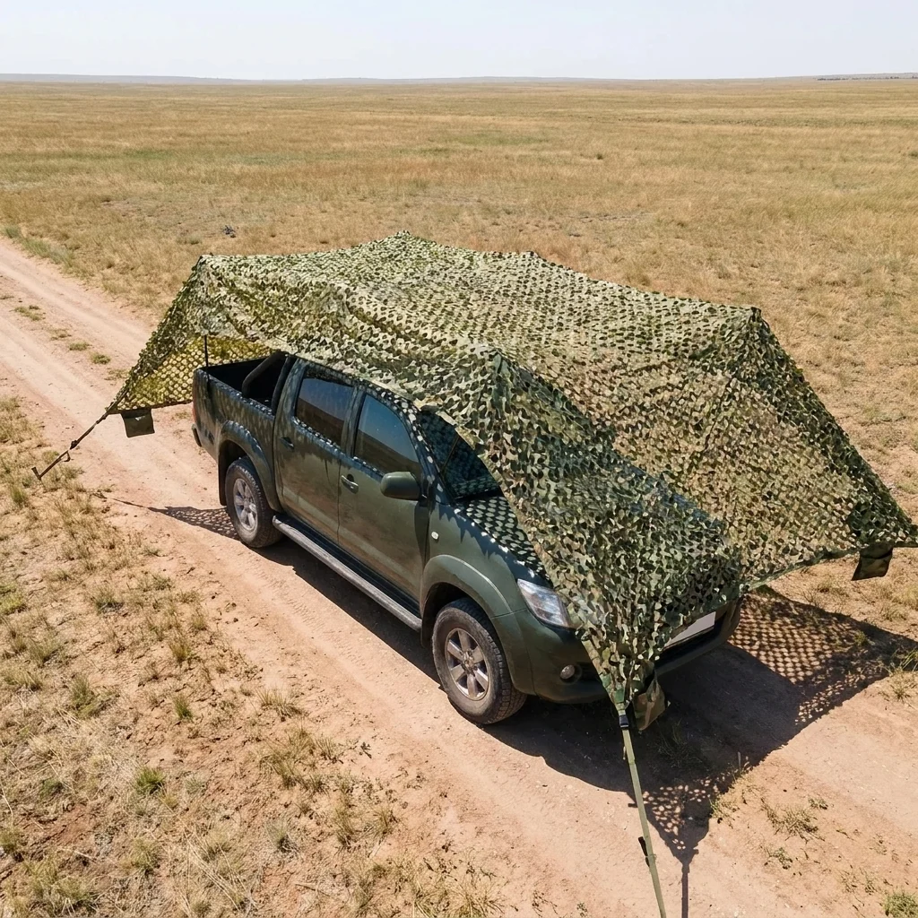 Маскувальна сітка Militex для авто Камуфляж 3х5м (площа 15 кв.м.)