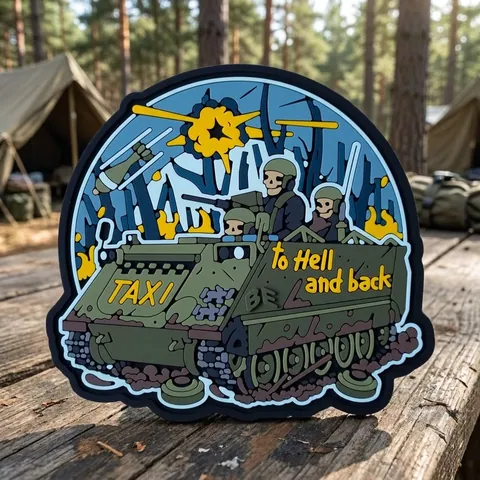 ПВХ Патч (шеврон) "To hell and back"