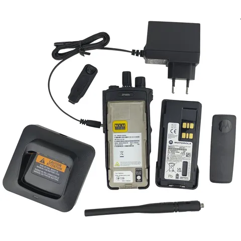 Професійна цифрова портативна рація Motorola DP4800e VHF Li-Ion 2450 мАг (MDH56JDN9VA1AN) — фото 9