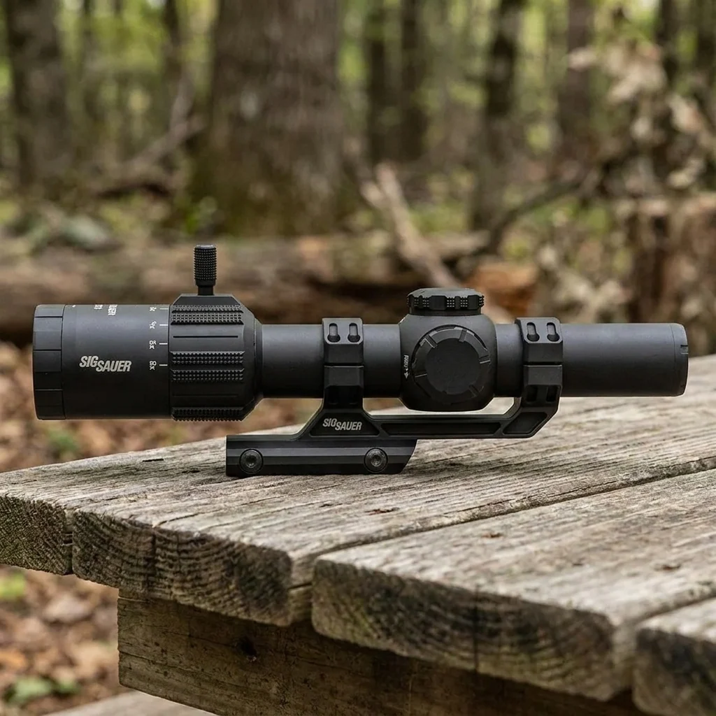 Приціл оптичний Sig Optics TANGO MSR 1-6X24MM, 30MM, SFP. Сітка MSR BDC6 з підсвічуванням