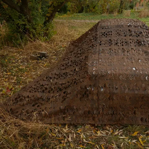 Весняна маскувальна сітка Militex Хижак 5х8м (площа 40 кв.м.) — фото 10