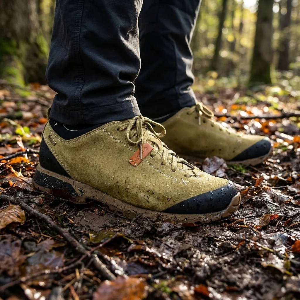 Кросівки AKU Bellamont 3 Suede GW 5 olive-mustard