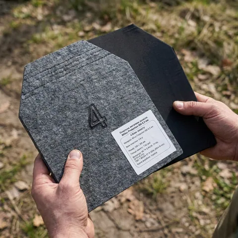 Бронеплити 4 класу захисту Miilux Protection 500, 6.5 мм (2 шт) — фото 3