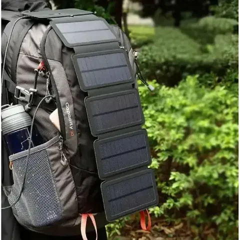 Зовнішній акумулятор Xiamen 5V 1A Power Bank Solar із зарядом від сонячної енергії — фото 5
