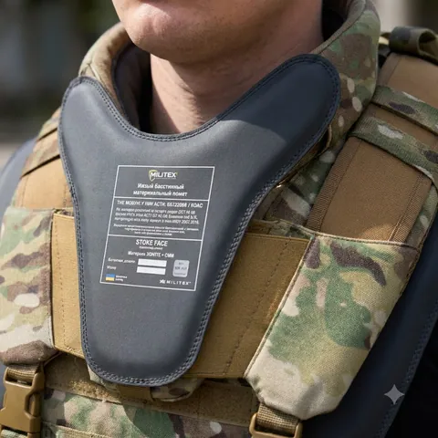 Захист шиї mod. 1 з балістичним пакетом Militex cordura USA Multicam — фото 3