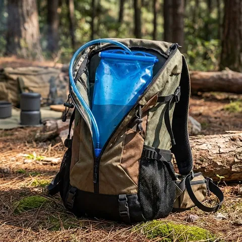 Питна система (гідратор) Naturehike PET NH18S070-D, 2л, блакитний — фото 3