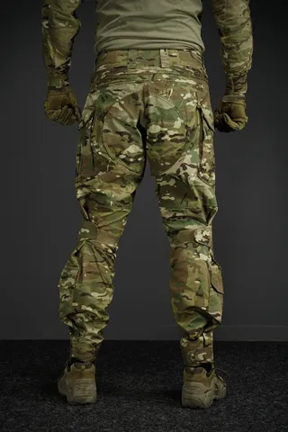 Штани з наколінниками Kalista Military Full-Pro ріп-стоп мультикам — фото 9