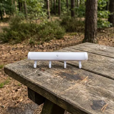 Ліхтар кемпінговий Bo-Camp With Hooks LED 65 Lumen White (5818796)