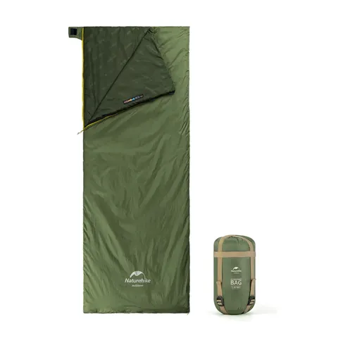Спальний мішок Naturehike LW180 Mini NH21MSD04, правий, XL, темно-зелений — фото 2