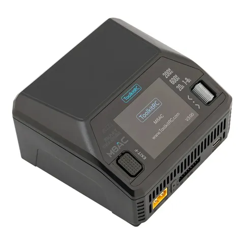 Зарядний пристрій ToolkitRC M8AC AC/DC 600W 20A | Балансир для LiPo 8S, NiMH, Pb акумуляторів — фото 4