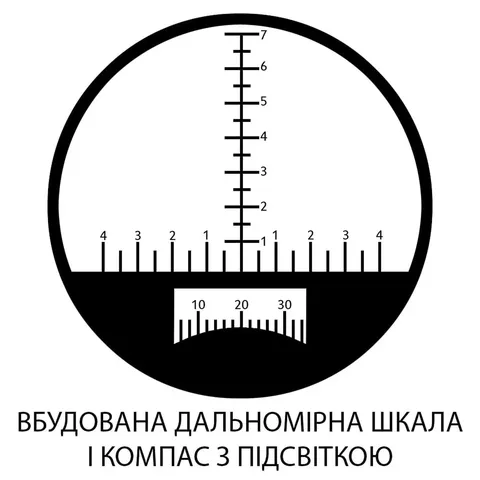 Бінокль SIGETA General 10x50 Camo floating/compass/reticle морський — фото 8