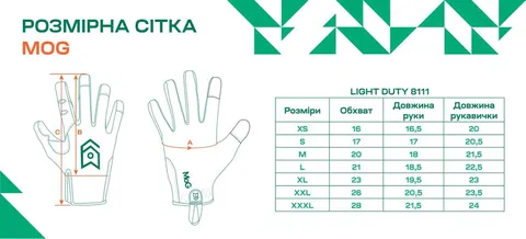 Рукавички MOG Target Light Duty рожеві — фото 6