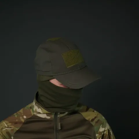 Бейсболка UM Rip-Stop Олива — фото 14