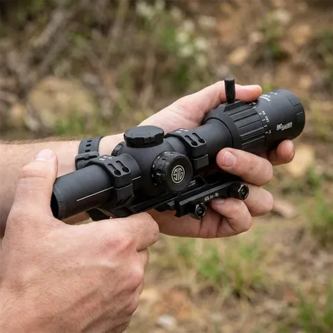 Приціл оптичний Sig Optics TANGO MSR 1-8X24MM, 30MM, SFP. Сітка MSR BDC8 з підсвічуванням — фото 3