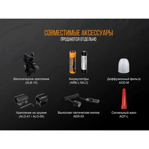 Ліхтар ручний Fenix TK25 UV Cree XP-G2 — фото 14