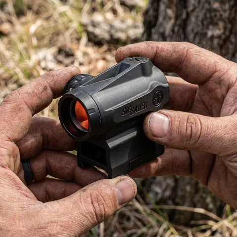 Коліматорний приціл Sig Sauer Optics Romeo MSR Gen II 1x20mm 2 MOA Red Dot (SORMSR101) (09462) — фото 3