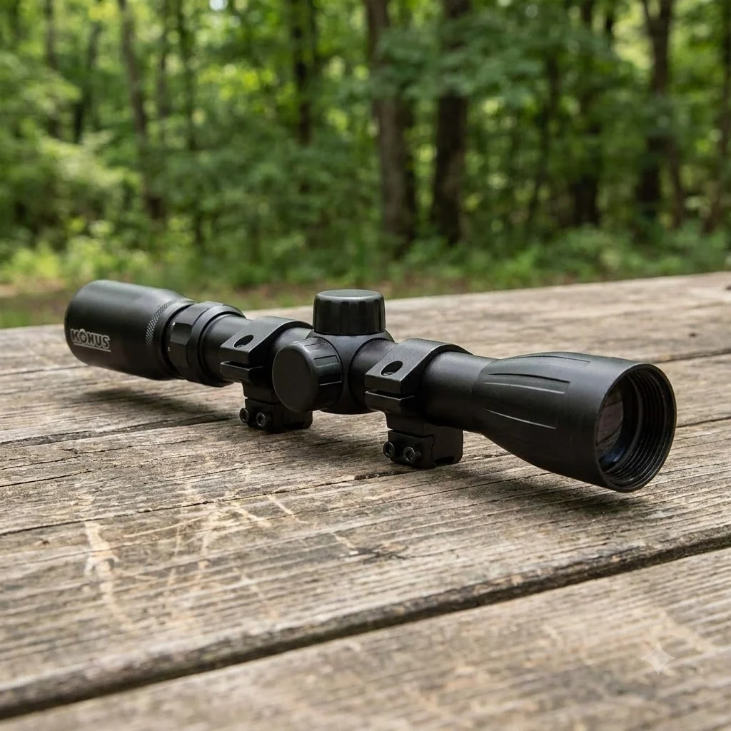 Оптичний приціл KONUS KONUSFIRE 3-9x32 30/30 (з кільцями)