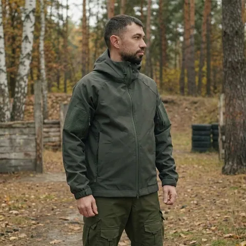 Куртка Stalker SoftShell Олива (7225)