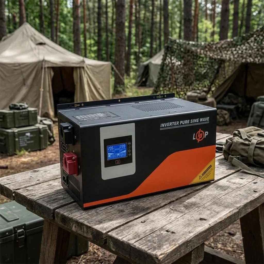 ДБЖ LogicPower LPM-PSW-3000VA (2000Вт) з правильною синусоїдою 24V