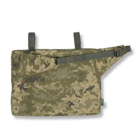 Каремат-сидушка Kiborg 20mm (посилена) Cordura Pixel під бронепакет — фото 2