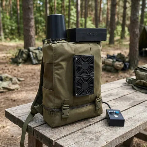 РЕБ Contra-drone (Anti-fpv Mavic BackPack) (400-500МГц, 2390-2500МГц, 5725-5850МГц)