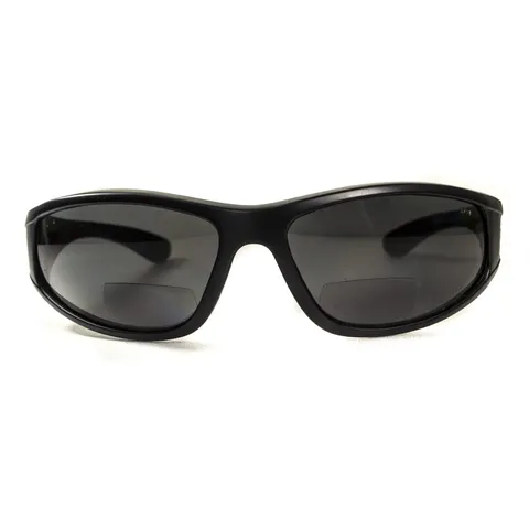 Окуляри біфокальні поляризаційні (захисні) BluWater Winkelman-2 polarized (+2.5 bifocal), (gray) чорні, Чорний — фото 6