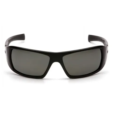 Окуляри поляризаційні (захисні) Pyramex Goliath Polarized (gray), сірі, Чорний — фото 4