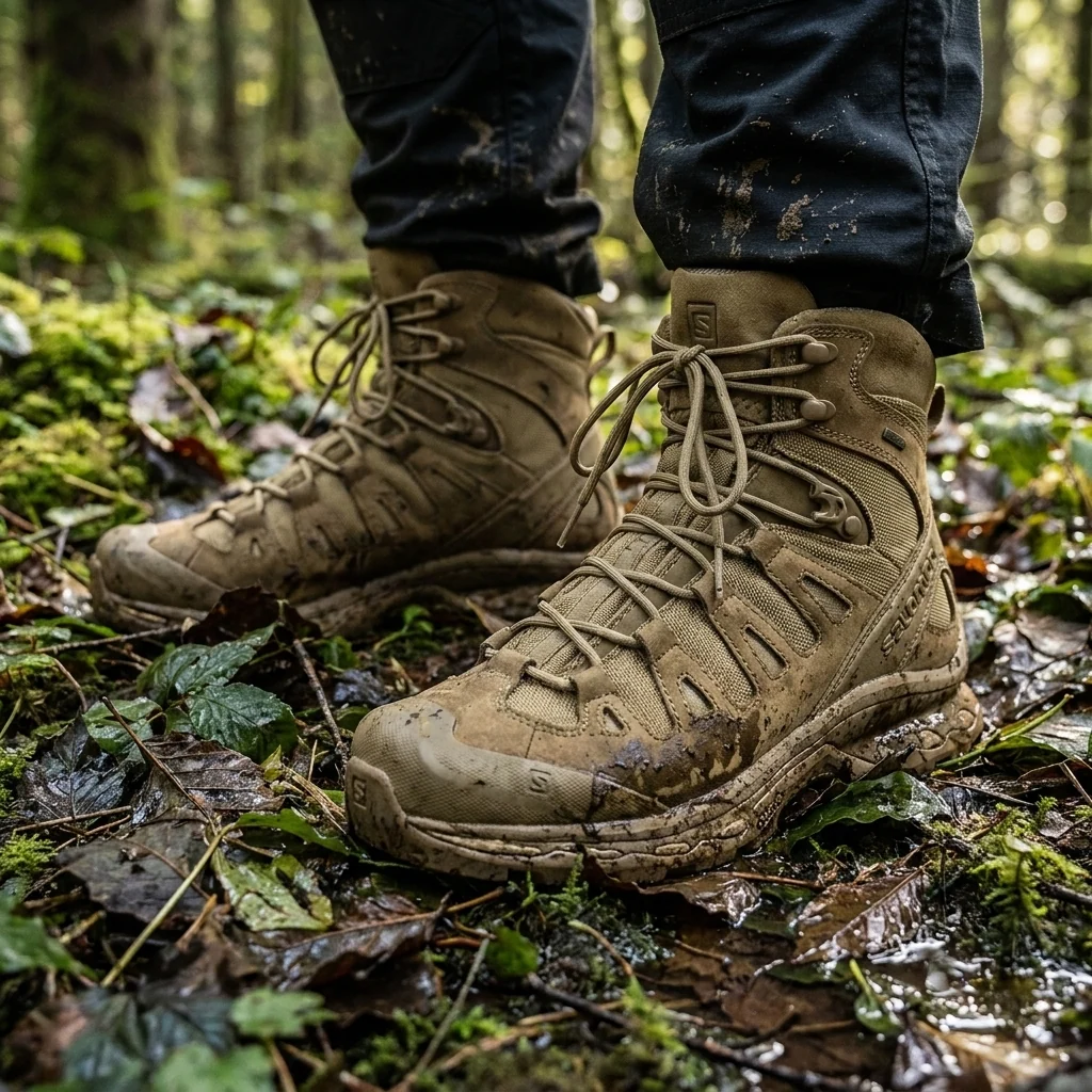 Черевики Salomon QUEST 4D Forces2 Койот 40р (2/3)