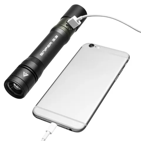 Ліхтар тактичний Mactronic Sniper 3.3 (1020 Lm) Focus Powerbank Recharg Type-C (THH0064) — фото 11
