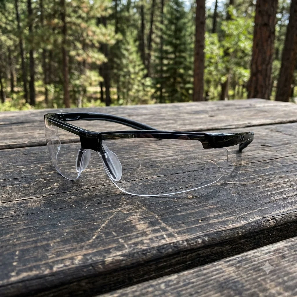 Захисні окуляри Pyramex Ever-Lite (clear) Anti-Fog, прозорі, Чорний