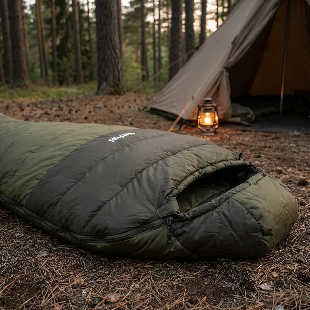 Спальний мішок Wechsel Mudds Autumn 0° L TL Olive/Mud Green Left (232051)