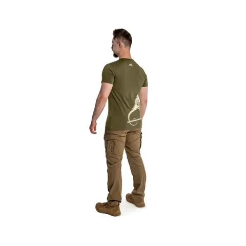 Футболка Helikon-Tex (Full Body Skeleton) - Olive Green — фото 10