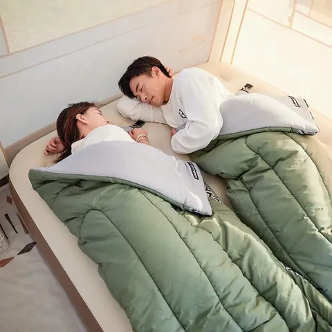 Спальний мішок Naturehike L150 NH20MSD05, (13°C) лівий, темно-зелений — фото 4