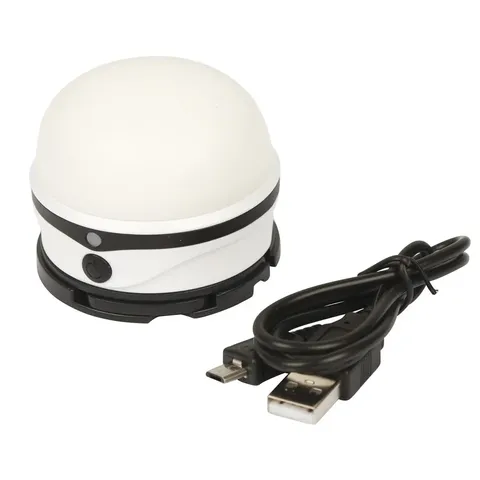Ліхтар кемпінговий Bo-Camp Kuma Silicone Rechargeable 200 Lumen White/Black (5818808) — фото 4