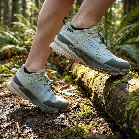 Кросівки AKU Omnia V-Light GTX WS 6.5 green/blue — фото 3