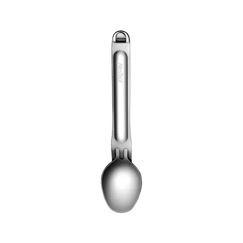 Туристичний набір ложка-виделка NexTool Portable Stainless Steel Tableware, нержавіюча сталь — фото 4