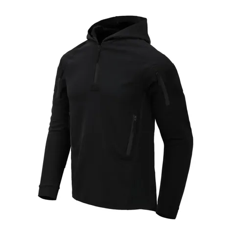 Кофта тактична Helikon-Tex RANGE HOODIE - TopCool, чорний — фото 11