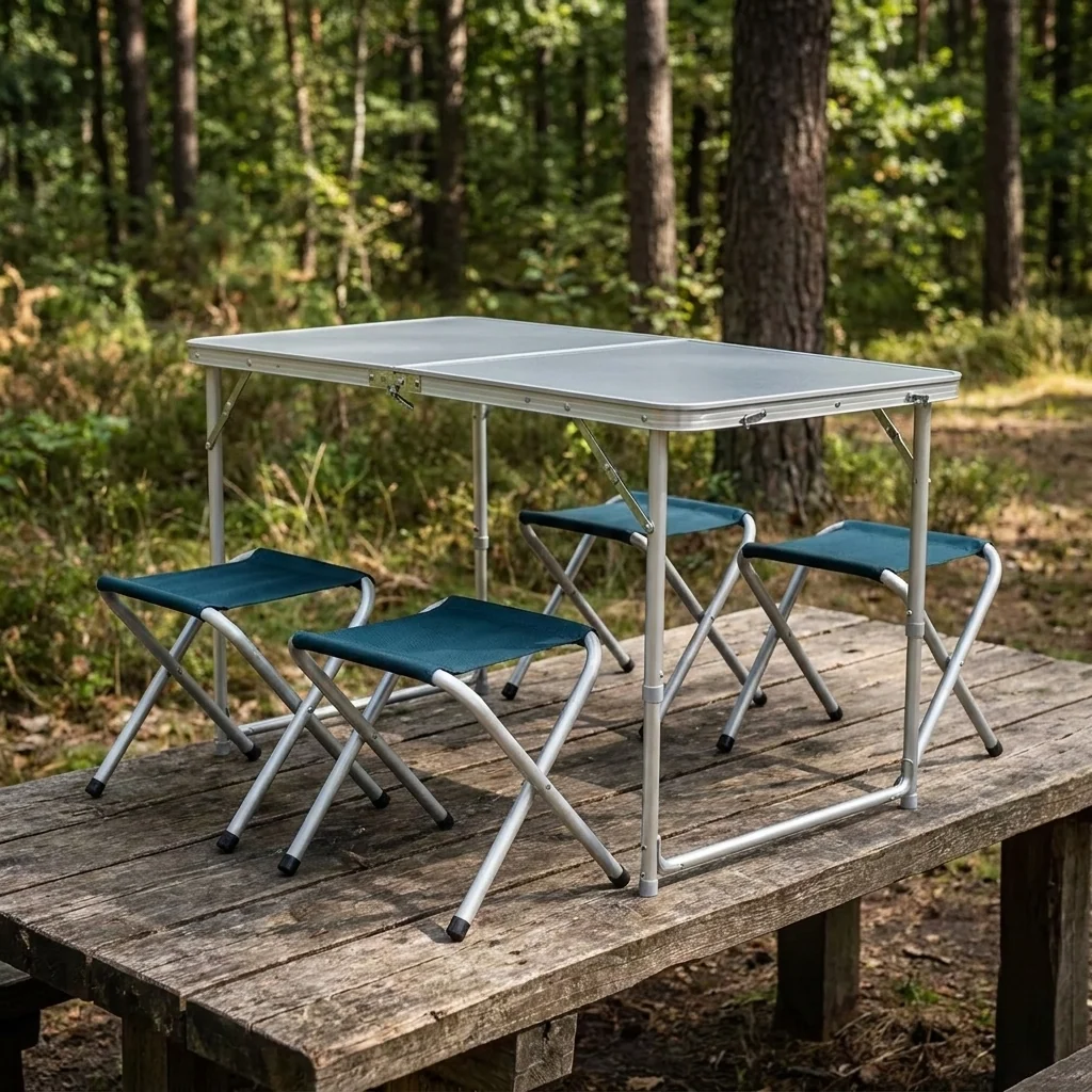 Набір розкладних меблів Pinguin Furniture Set, Petrol