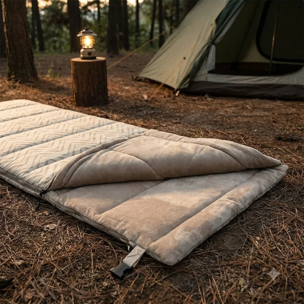 Спальний мішок Naturehike DP200 CNK2300SD012 лівий, бежевий