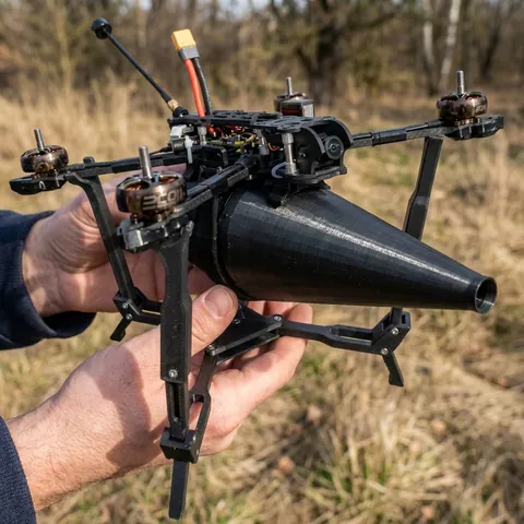 Система Скидання З Хомутом Під Fpv На Рамі Readytosky Mark 4 7", 8" — фото 3
