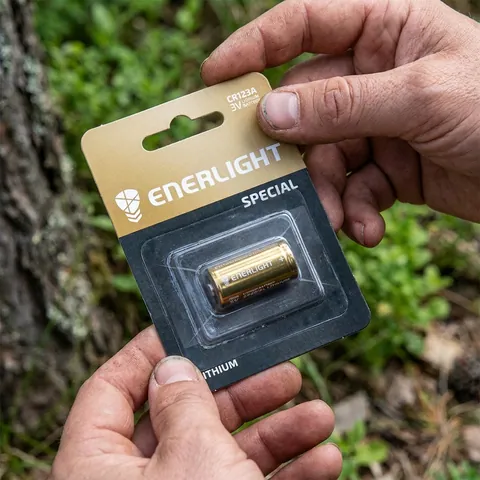 Батарейка літієва ENERLIGHT Lithium ndustrial CR123A, 3V, bli 1 — фото 3