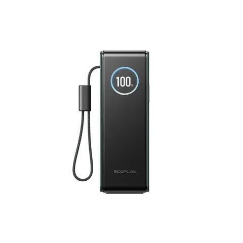 Павербанк EcoFlow RAPID Power Bank з кабелями 25000mAh зелений — фото 3