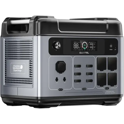 Портативна автономна зарядна станція Oukitel P2001E Plus 2400Вт 2048Вт/год LiFePO4 — фото 5
