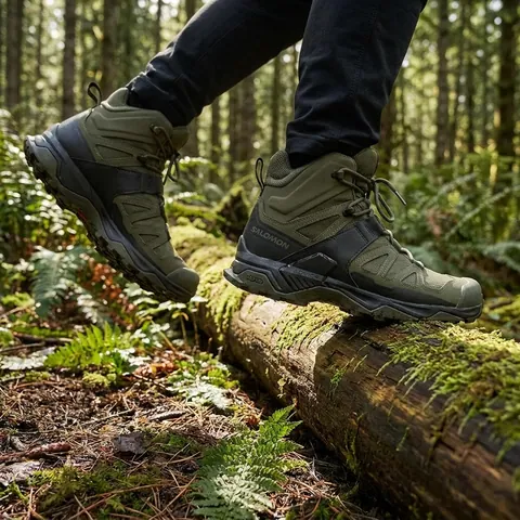 Черевики Salomon X ULTRA Forces MID Green Black — фото 3