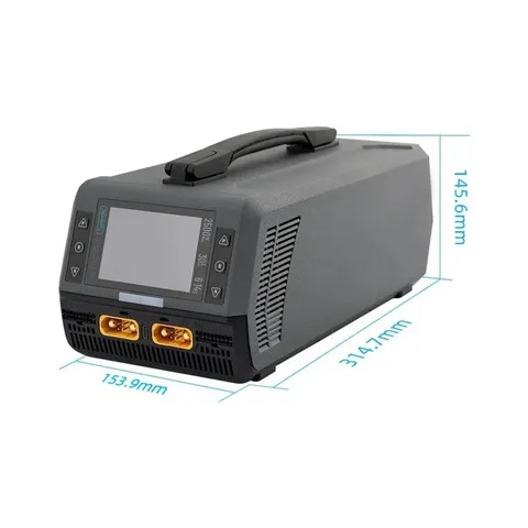 Зарядний пристрій ToolkitRC M14DAC 2500W 14S Dual Channel AC Smart Charger | Професійна зарядна станція для LiPo/LiHV 6–14S — фото 8