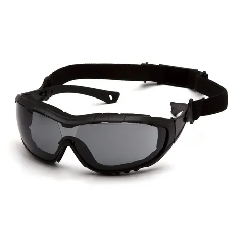 Захисні окуляри Pyramex V3T (gray) Anti-Fog, сірі, Чорний — фото 2