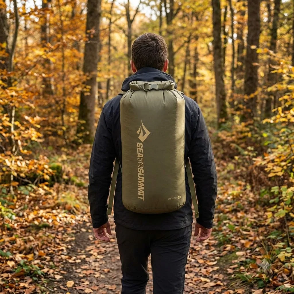Гермочохол на 13л Sea to Summit Lightweight Dry Bag — Burnt Olive