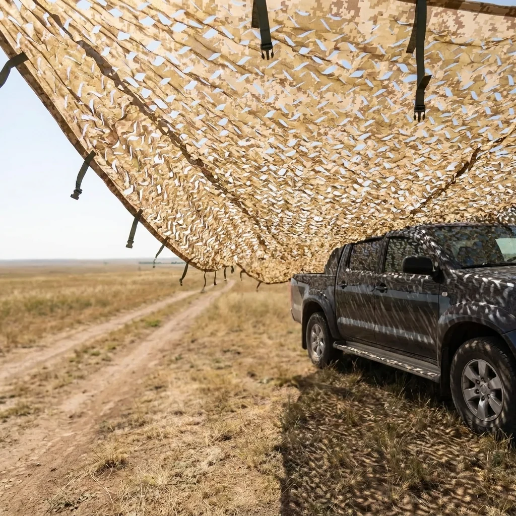 Маскувальна сітка Militex для авто Піксель 2х5м (площа 10 кв.м.)