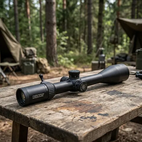 Приціл Konus Absolute 5-40x56 (waterproof, азот, Mil-Dot, AO, ударостійкий, 30мм)