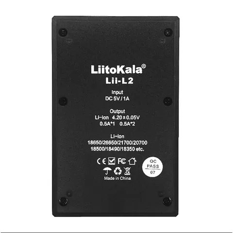 Універсальний зарядний пристрій LiitoKala Lii-L2 на 2 канали — фото 5